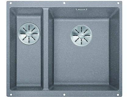 Granitový dřez Blanco SUBLINE 340/160 U InFino Silgranit aluminium bez táhla dřez vpravo 523560