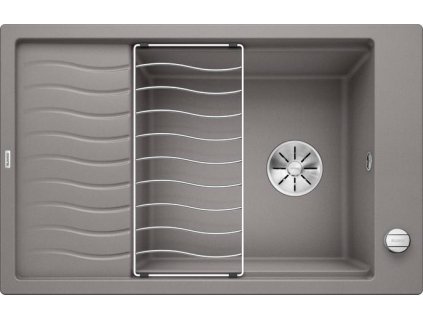 Blanco ELON XL 6 S-F InFino Silgranit  šedá vulkán obous. s exc. + přísluš.
