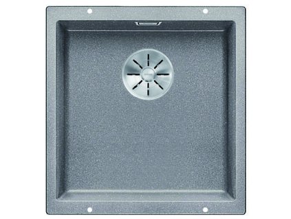 Granitový dřez Blanco SUBLINE 400 U InFino Silgranit aluminium bez táhla 523424