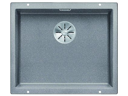 Granitový dřez Blanco SUBLINE 500 U InFino Silgranit aluminium bez táhla 523434
