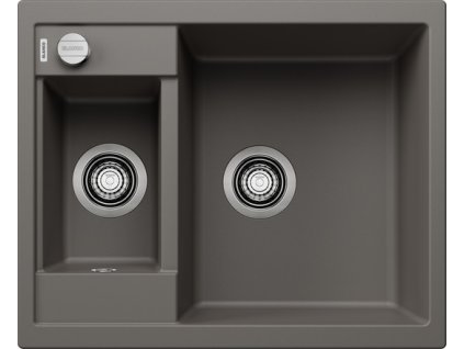 Blanco METRA 6 S Silgranit šedá vulkán  obous. prov. s excentrem přísluš. ano
