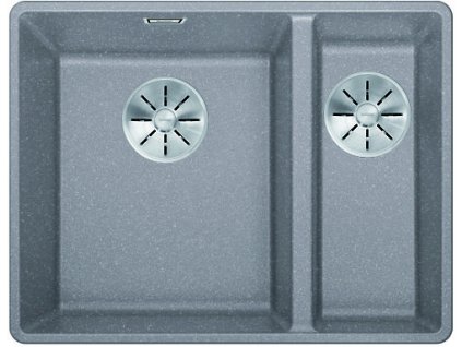 Granitový dřez Blanco SUBLINE 340/160 F InFino Silgranit aluminium dřez vlevo 523570