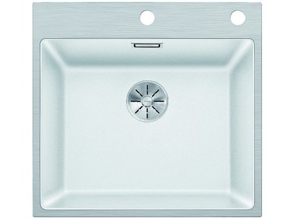 Granitový dřez Blanco SUBLINE 500 IF/A SteelFrame InFino bílá s excentrem 524112