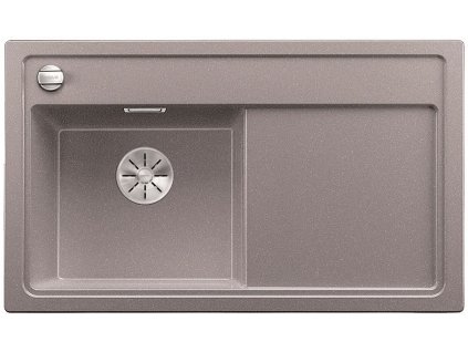 Granitový dřez Blanco ZENAR 45 S InFino Silgranit aluminium dřez vlevo s excentrem bez příslušenství 523852