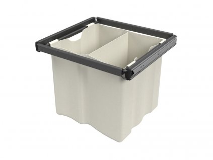 kos na pradlo s ramem antracitova