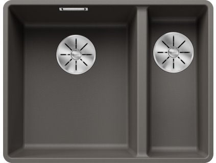Blanco SUBLINE 340/160 F InFino Silgranit šedá vulkán dřez vlevo
