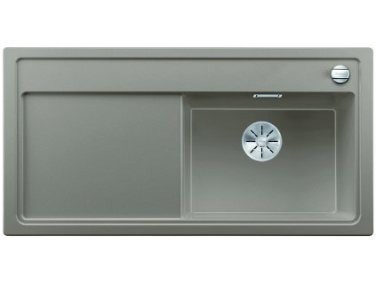 Granitový dřez Blanco ZENAR XL 6 S InFino tartufo dřez vpravo s excentrem 523971