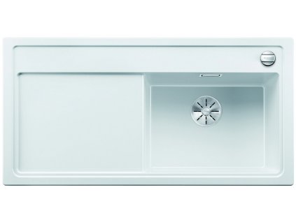Granitový dřez Blanco ZENAR XL 6 S InFino bílá dřez vpravo s excentrem 523968