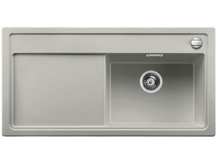 Blanco ZENAR XL 6 S Silgranit perlově šedá dřez vpravo s excentrem