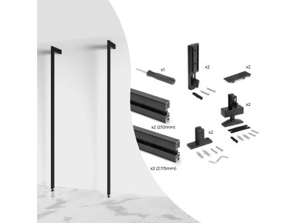 modularni satni system zero 2115 mm 2 sloupky cerna matna.jpg