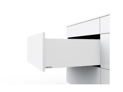 zasuvka h box s tip on vyska 199 barva bila