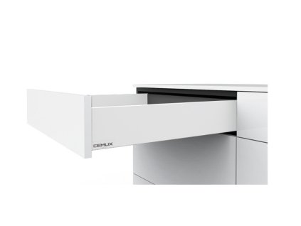 zasuvka h box s tip on vyska 84 mm barva bila