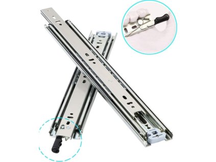 Zátěžový ložiskový výsuv s aretací nosnost 100 kg