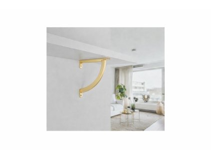 Policová podpěra E-595/132 zlatá