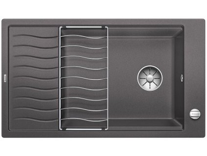 Blanco ELON XL 8 S InFino Silgranit šedá skála oboustr. s exc. + přísluš.