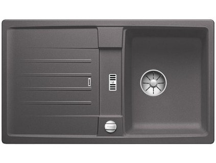 Granitový dřez Blanco LEXA 45 S InFino šedá skála s excentrem 524901