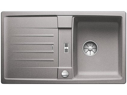 Blanco LEXA 45 S InFino Silgranit aluminium oboustranný s excentrem