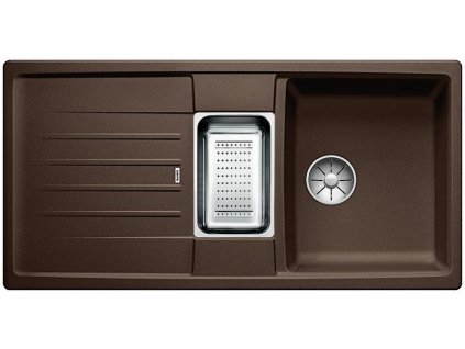 Blanco LEXA 6 S InFino Silgranit káva oboustranný bez exc. + miska