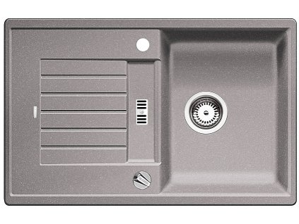 Granitový dřez Blanco ZIA 45 S Silgranit aluminium oboustranné provedení s excentrem 514717