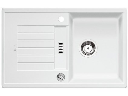 Granitový dřez Blanco ZIA 45 S bílá s excentrem 514718