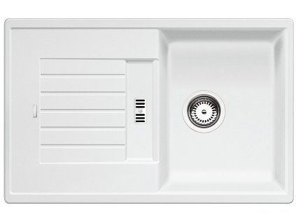 Granitový dřez Blanco ZIA 45 S Silgranit bílá oboustranné provedení 514726