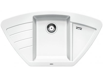 Granitový dřez Blanco ZIA 9 E Silgranit bílá 514758