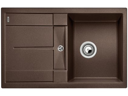 Granitový dřez Blanco METRA 45 S Silgranit kávová oboustranné provedení bez excentru 515039