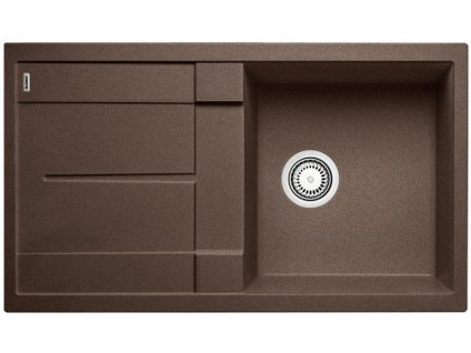 Granitový dřez Blanco METRA 5 S Silgranit kávová oboustranné provedení 515042