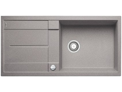 Granitový dřez Blanco METRA XL 6 S Silgranit aluminium oboustranné provedení s excentrem 515279