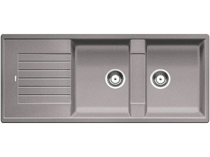 Granitový dřez Blanco ZIA 8 S Silgranit aluminium oboustranné provedení 515596