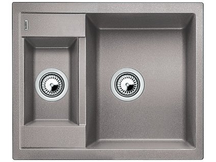 Granitový dřez Blanco METRA 6 Silgranit aluminium oboustranné provedení 516172