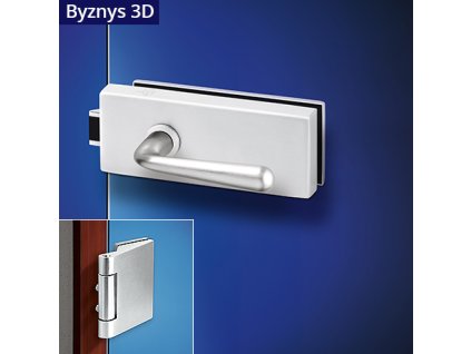 28164 charlie byznys hr bez otvoru 3d matny nikl