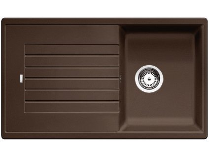 Granitový dřez Blanco ZIA 45 SL Silgranit kávová oboustranné provedení 516745