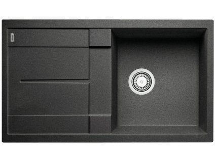 Granitový dřez Blanco METRA 5 S Silgranit antracit oboustranné provedení 513212