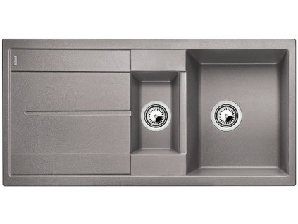 Granitový dřez Blanco METRA 6 S Silgranit aluminium oboustranné provedení přísluš. ano 513222