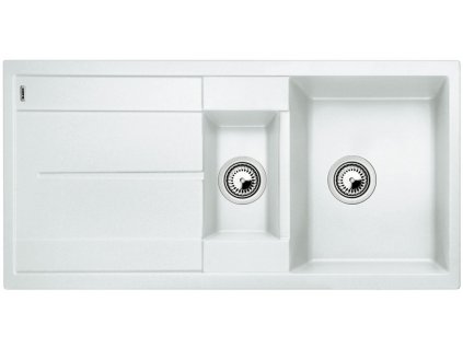 Granitový dřez Blanco METRA 6 S Silgranit bílá oboustranné provedení přísluš. ano 513223