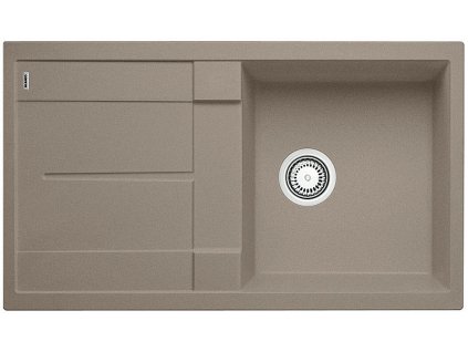 Granitový dřez Blanco METRA 5 S Silgranit tartufo oboustranné provedení 517349