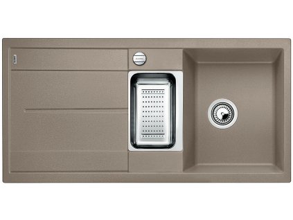 Granitový dřez Blanco METRA 6 S Silgranit tartufo oboustranné provedení s excent. přísluš. ano 517354