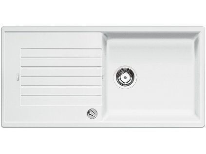 Granitový dřez Blanco ZIA XL 6 S bílá s excentrem 517561