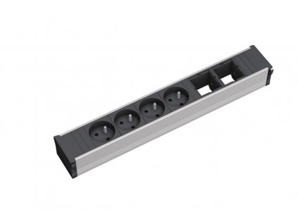 bachmann coni zasuvkova jednotka 4x 230 2x uziv. modul