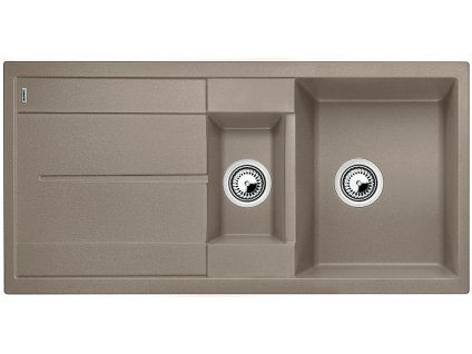 Granitový dřez Blanco METRA 6 S Silgranit tartufo oboustranné provedení přísluš. ano 517355