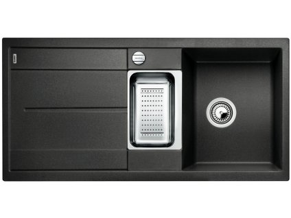 Granitový dřez Blanco METRA 6 S F Silgranit antracit obous. prov. s excentrem přísluš. ano 519113