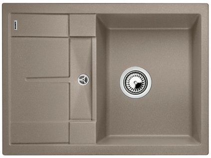 Granitový dřez Blanco METRA 45 S Compact Silgranit tartufo oboustranné provedení 519569