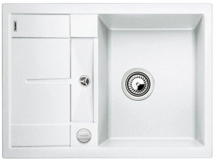 Granitový dřez Blanco METRA 45 S Compact Silgranit bílá oboustranné provedení s excentrem 519576