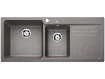 Granitový dřez Blanco NAYA 8 S Silgranit aluminium 519656