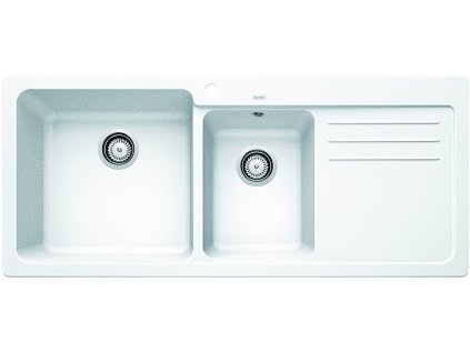 Granitový dřez Blanco NAYA 8 S Silgranit bílá 519657