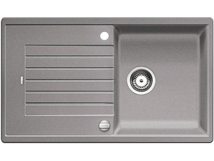 Granitový dřez Blanco ZIA 5 S Silgranit aluminium oboustranné provedení s excentrem 520504