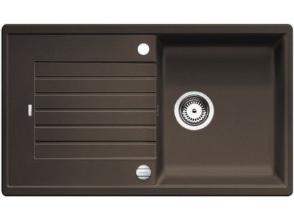 Granitový dřez Blanco ZIA 5 S Silgranit káva oboustranné provedení s excentrem 520510