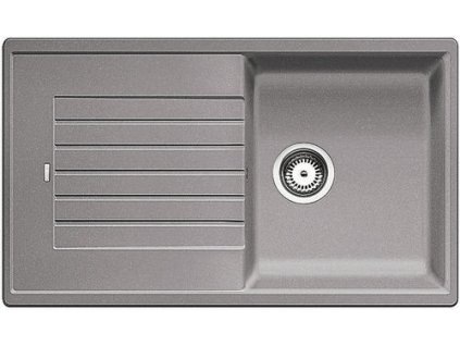Granitový dřez Blanco ZIA 5 S Silgranit aluminium oboustranné provedení bez excentru 520513