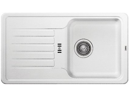 Granitový dřez Blanco FAVOS mini Silgranit bílá oboustranné provedení 521404